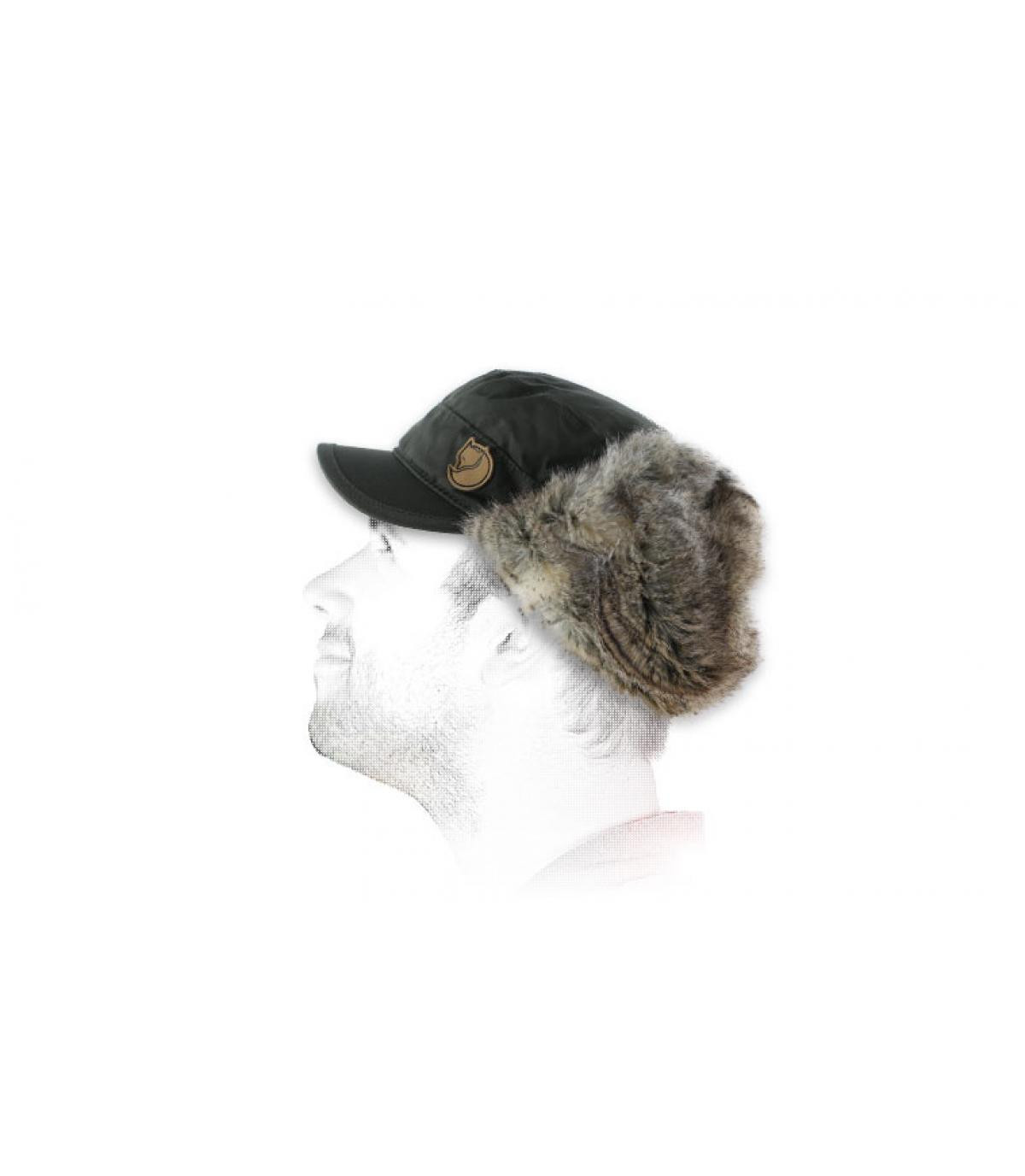 Woodsman cap mountain grey